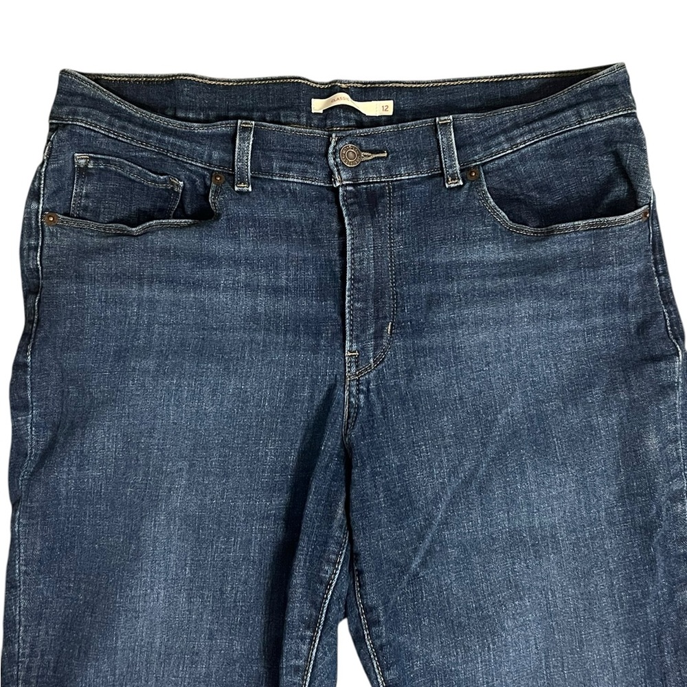 Levi's Blue Ankle & Cropped Jeans Size 12 - Picture 2 of 9
